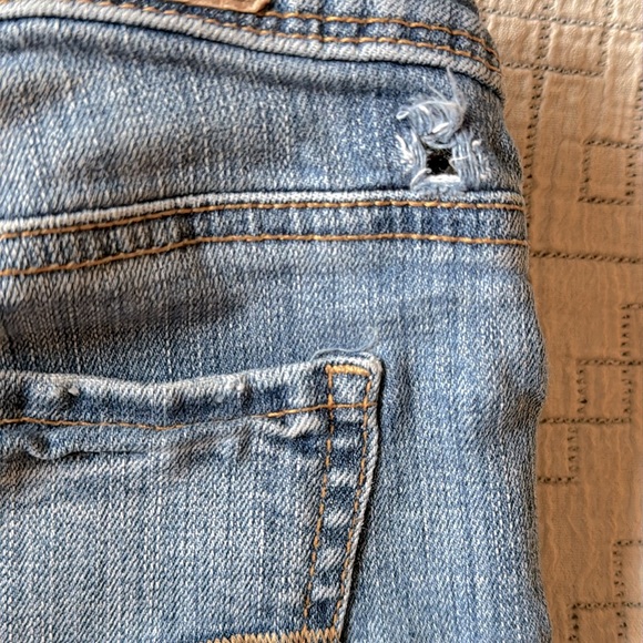 American Eagle Outfitters Distressed Denim Super Skinny Jeans - Picture 4 of 7